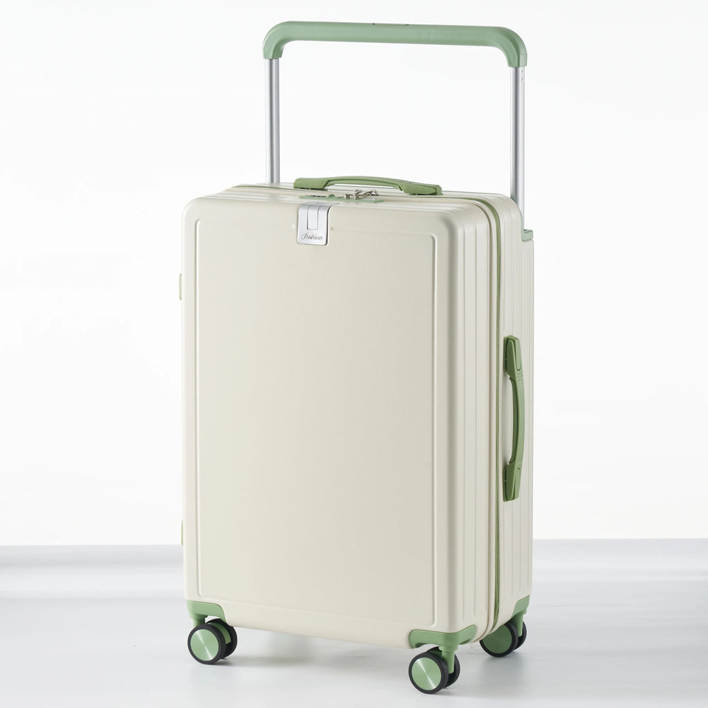 KLQDZMS 20"22"24"26"28 Inch Zipper Suitcase PC Boarding Box Multifunctional Trolley Case Large-capacity Password Luggage Bag