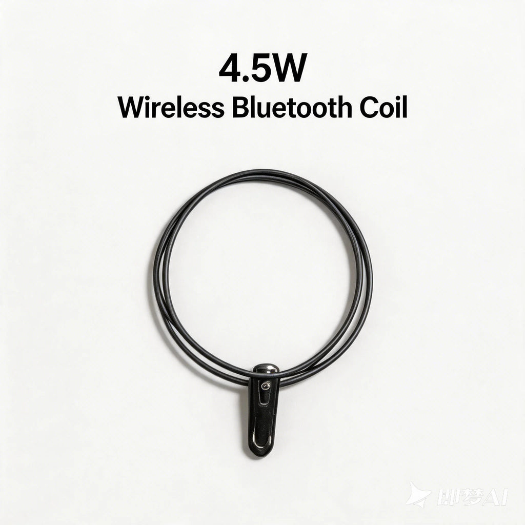 Vip Pro Bluetooth Coil Headset 4.5W High-Power Wireless Mini  Concealed For Mobile Phone Wireless Earpiece Headset