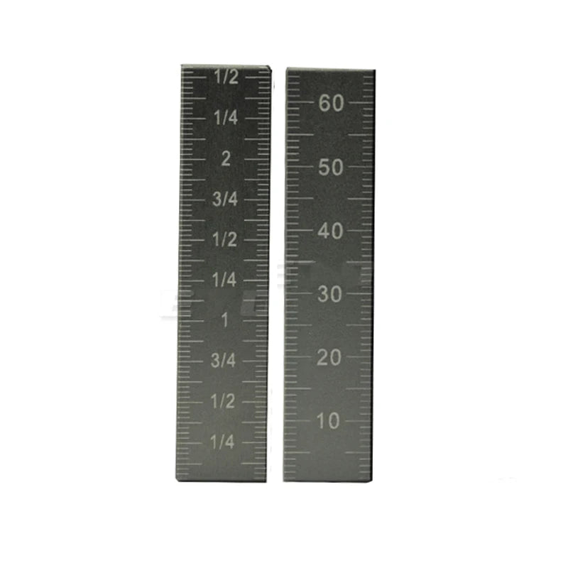 45 Degree Aluminum Alloy Angle Ruler Inch Metric Triangle Ruler Carpenter's Workshop Woodworking Square Multifunction Tool