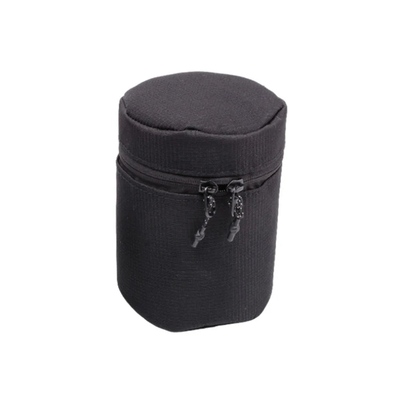 Titanium Cup Storage Bag, Available in Large and Small Sizes, Durable, for Outdoor Camping and Hiking, Black Storage Bag for Cup