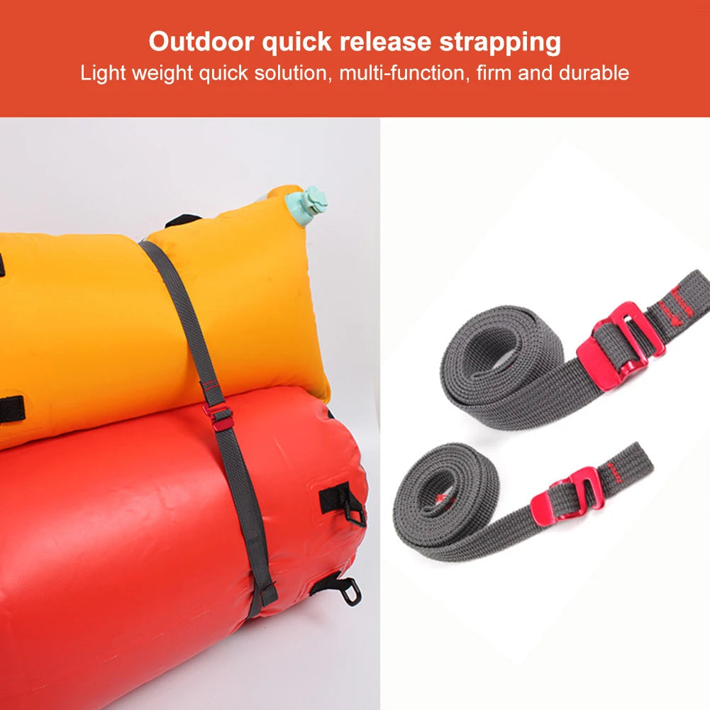 1.5m Nylon Pressure Buckle Pallet Cargo Straps Luggage Fixed Car Fixed Tightener Tensioner Straps Ratchet Tie-Down Belt
