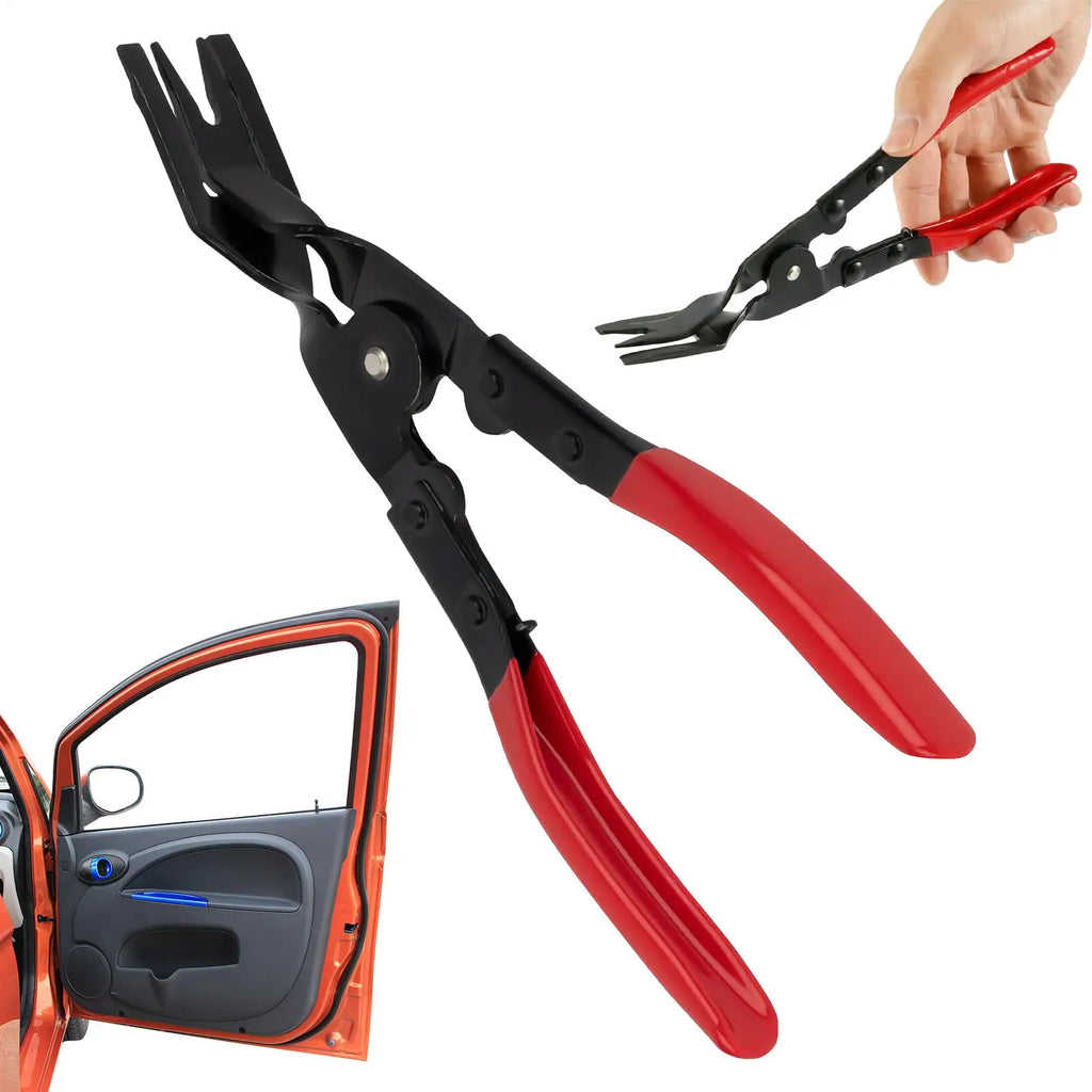 1pc Panel Clip Removal Pliers Automotive Trim Remover Clip Pliers For Car Electrical Work Upholstery Installation Replacement
