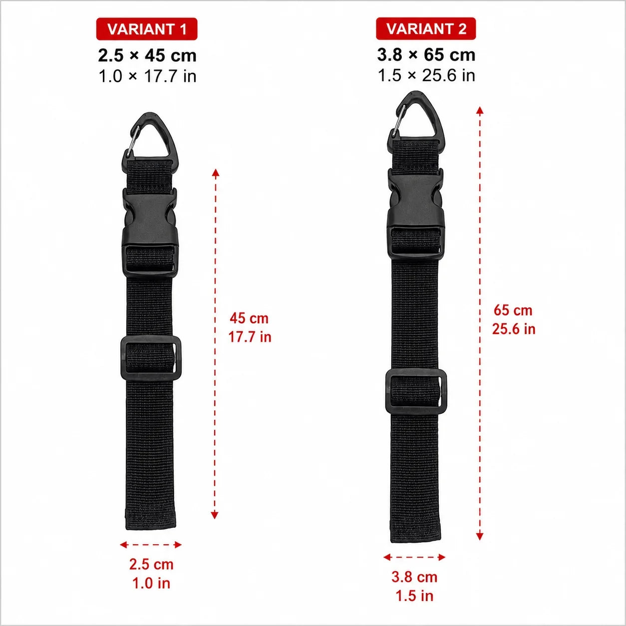 5/10/20Pcs Adjustable Luggage Strap Triangle Buckle Clip Strap Nylon Gear Packing Belt for Tent Camping Hiking Travel Storage