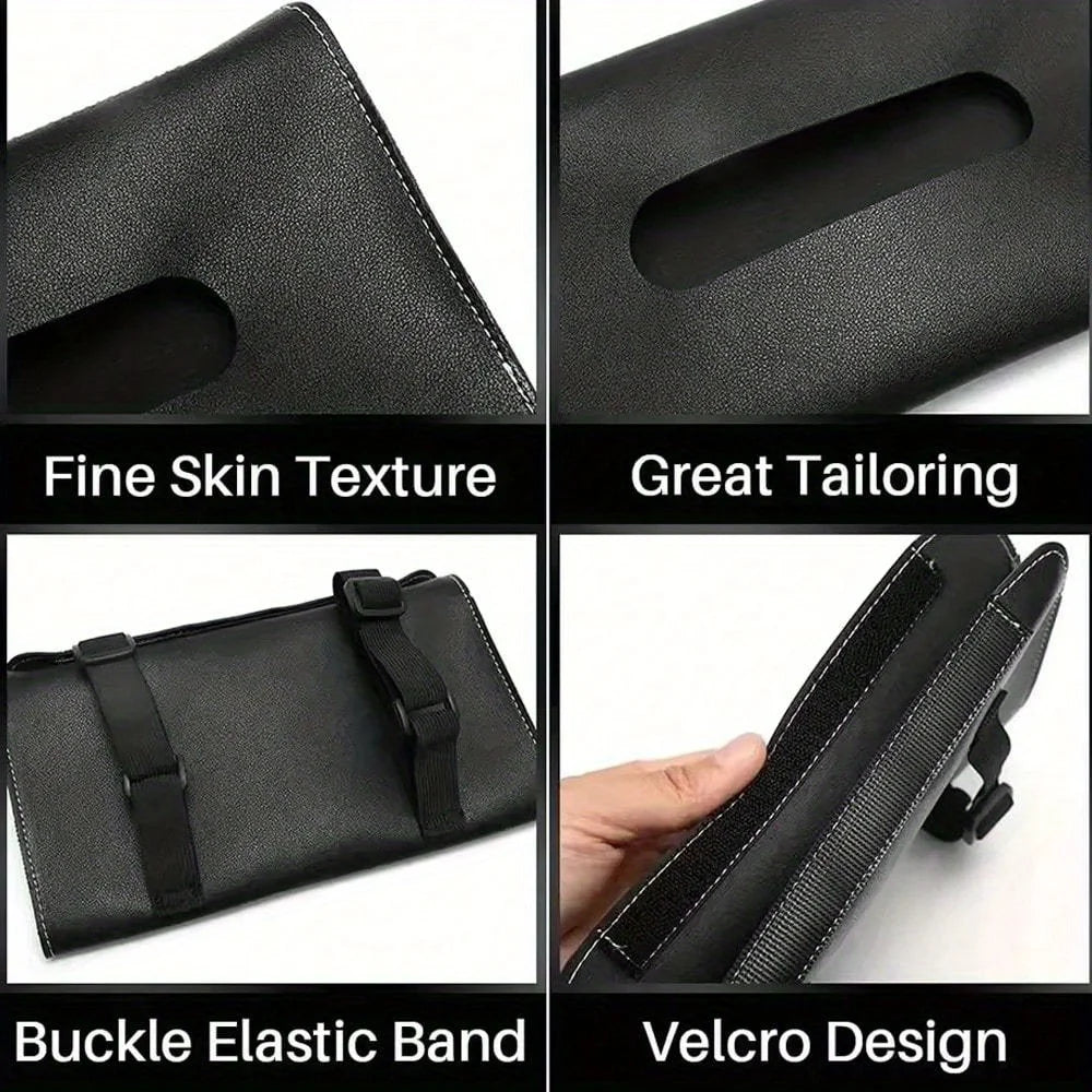 Car sunshade tissue box, hanging type tissue hanging bag, paper drawing box, car specific vehicle interior paper drawing box