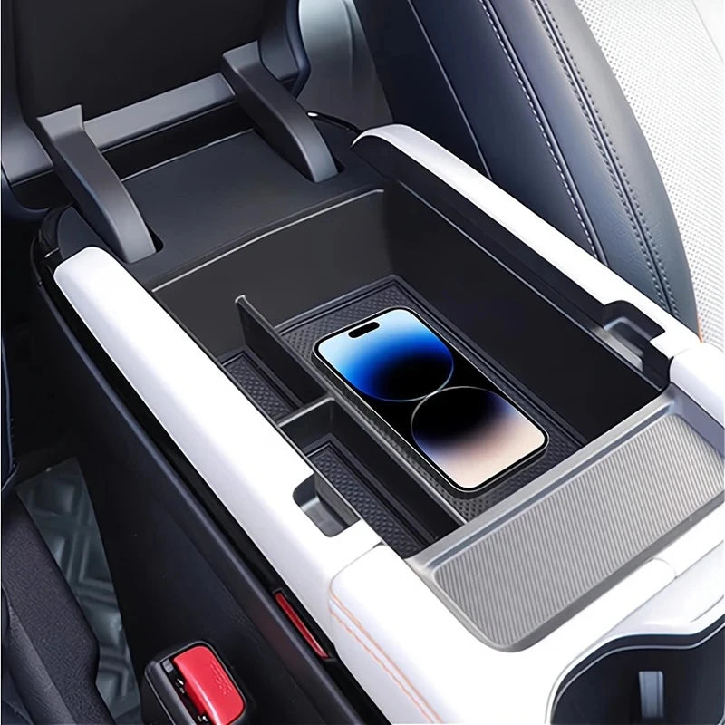 Armrest Storage Box Cup Holder for BYD Seal U Sealion 6 Song Plus 2023-2026 Car Interior Accessories