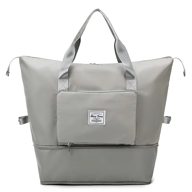 1pcs can expand large-capacity travel storage bags, hand luggage, folding waterproof bags, short-distance portable and light.