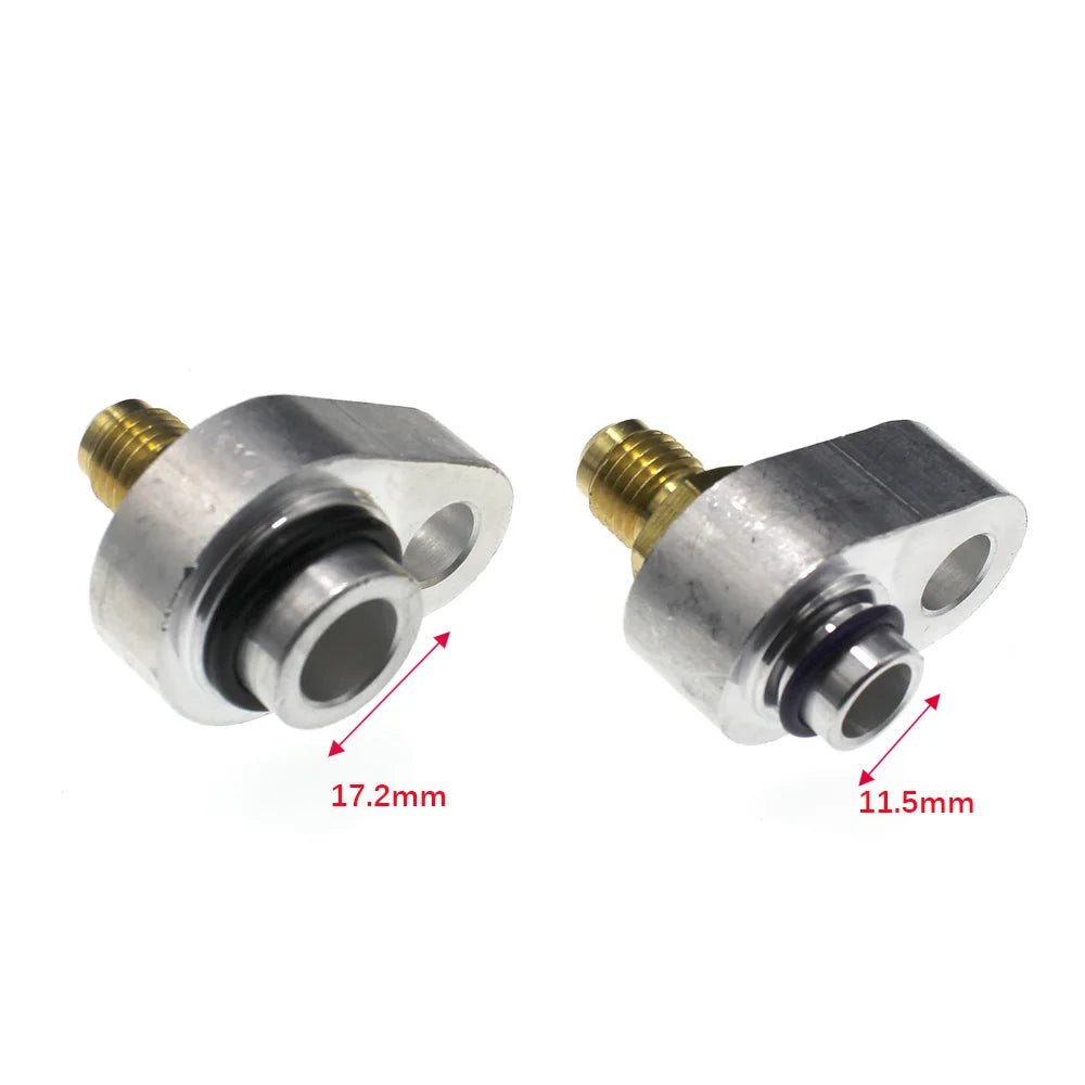 1set Car Air Conditioner Leak Test Plug Stopper Refrigeration Hose Connector Auto A/CPipe Leak Detection Maintainance Tools