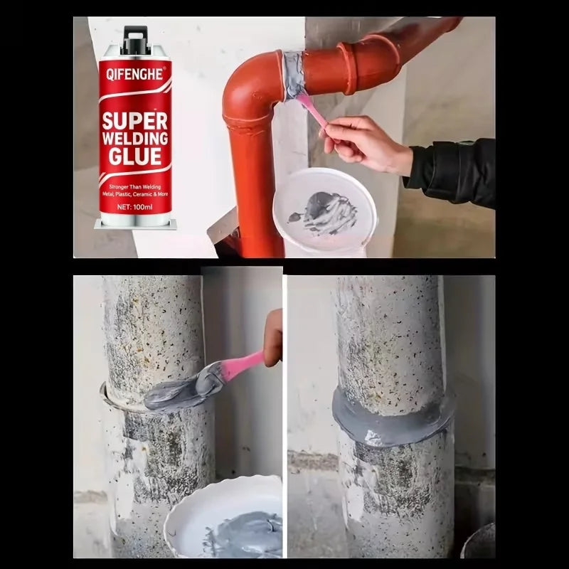 Multipurpose Super Welding Glue, Strong Bond Adhesive for Metal, Plastic, Ceramic