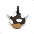 1pc/3pcs Cute Mushroom Luggage Tag Personal Item Luggage Anti Loss Signage Tag Couple Creative Book Bag Hanging Tag Unisex