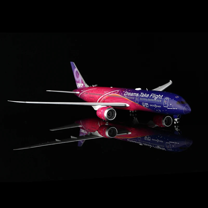 L2128 Alloy Collectible Plane Gift SQ Wings 1:200 Boeing Company B787-9 "House Color" Diecast Aircraft Jet Model N1015B