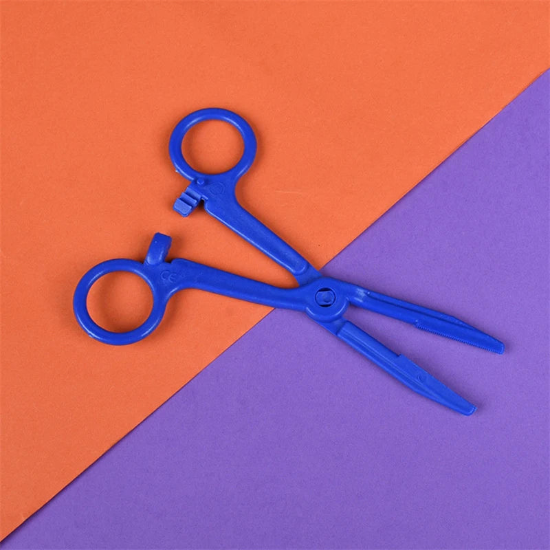Ourdoor First Aid Tools For Nurse Care Medical Pliers Disposable ABS Plastic Hemostatic Forceps Surgical Forceps