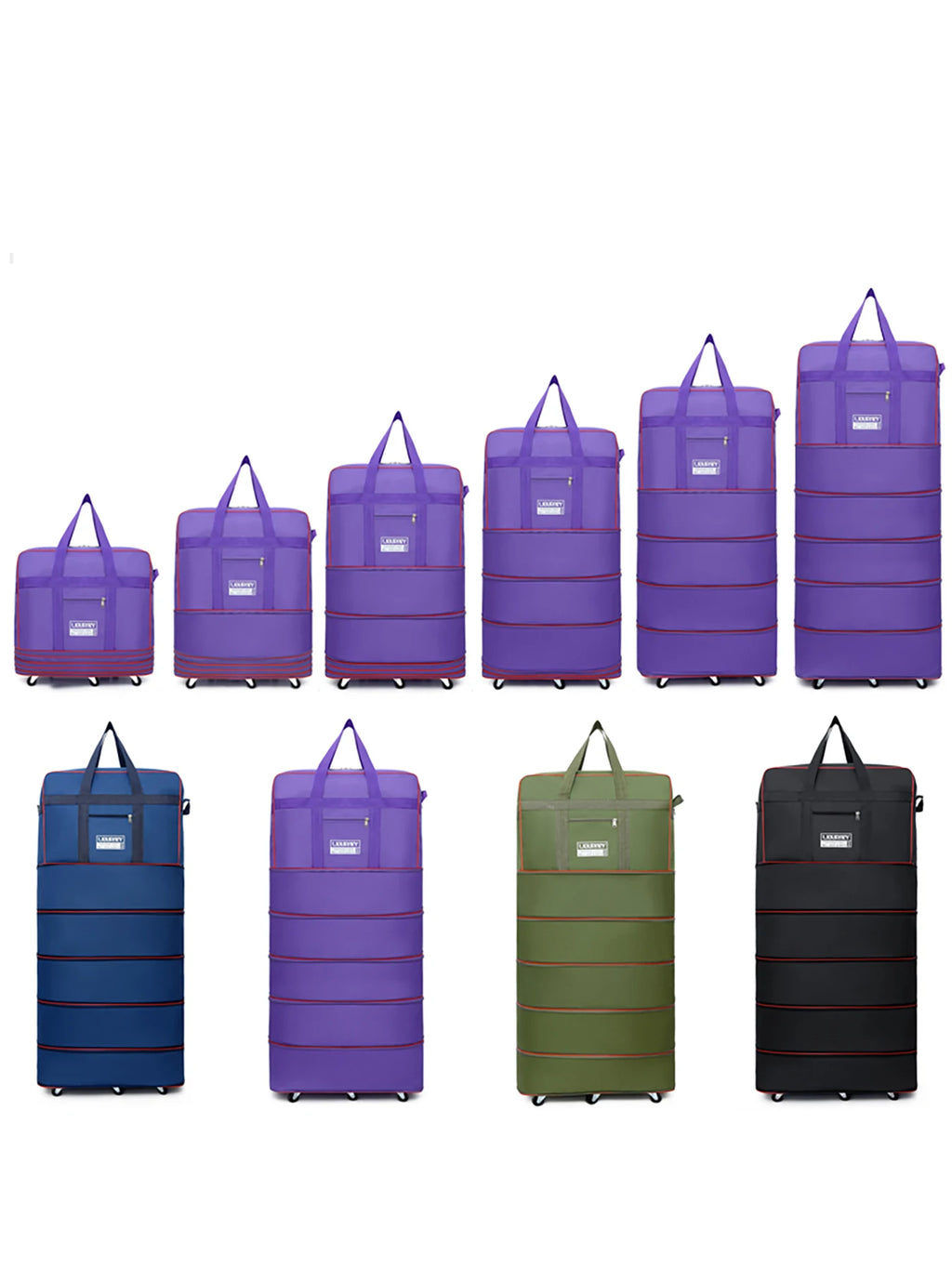 Large Capacity Gym & Travel Duffel Bag for Men,Family Foldable Travel Bag,Foldable Duffel Bag for Weekend Trips,Gift-Ready Bag