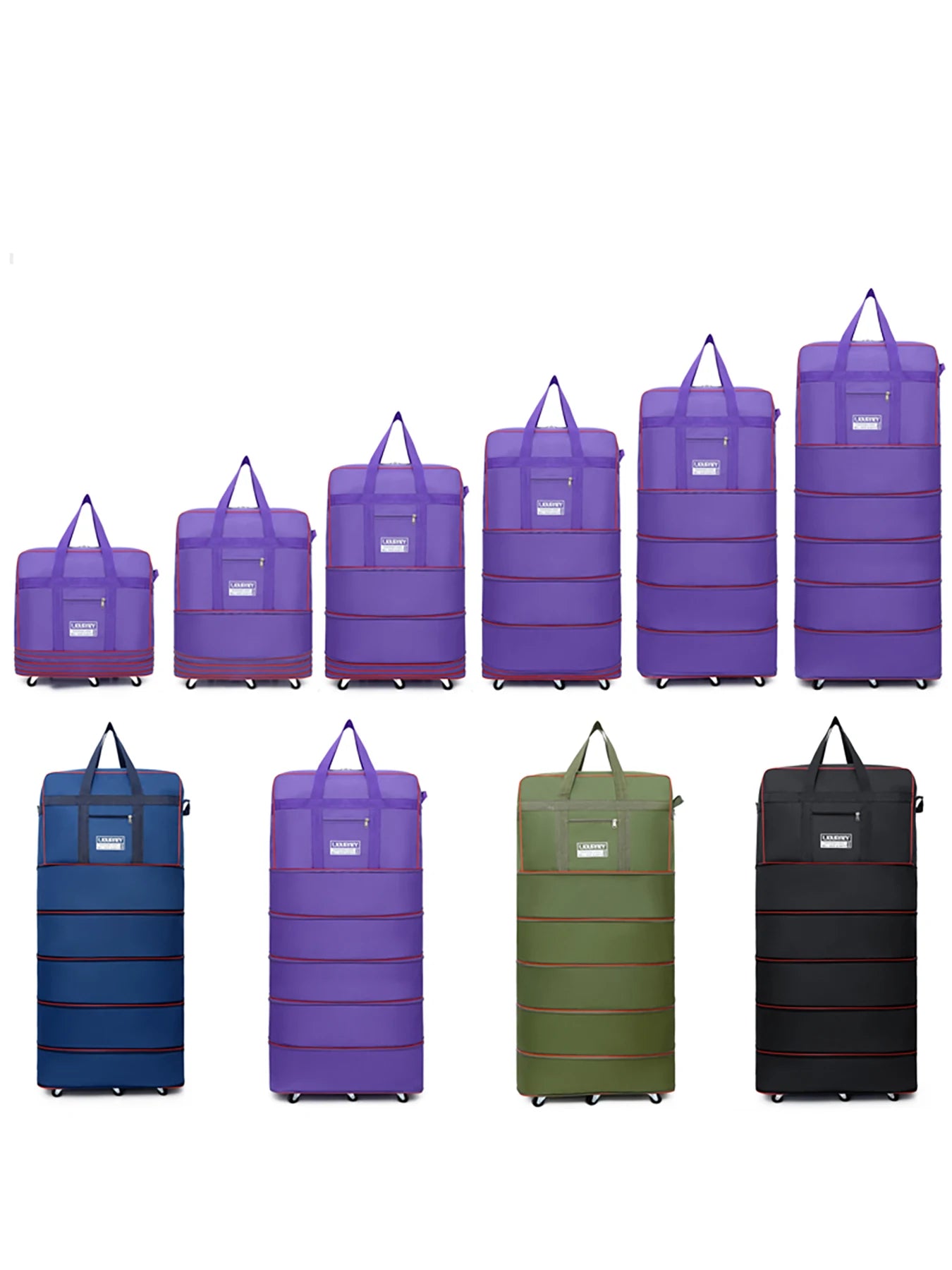 Large Capacity Gym & Travel Duffel Bag for Men,Family Foldable Travel Bag,Foldable Duffel Bag for Weekend Trips,Gift-Ready Bag