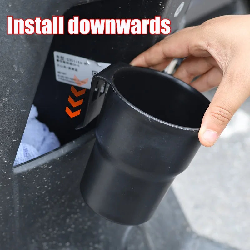 Electric Car Multifunctional Storage Cup Holder Car Air Vent Cup Holder Convenient Drink Fixed Shelf Water Bottle Bottle Shelf