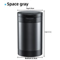 Multifunctional Car Ashtray for Car LED Lighted Alloy Creative Cup Seat Ashtray Car Interior