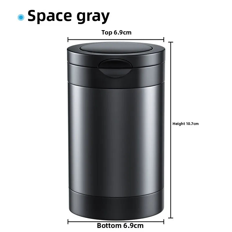 Multifunctional Car Ashtray for Car LED Lighted Alloy Creative Cup Seat Ashtray Car Interior