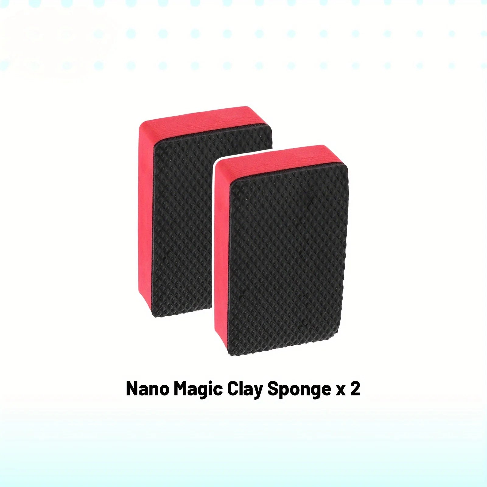Cleaning and Wiping Car Mud, Diamond Shaped Grinding Mud, Sponge Removal, Flying Paint, Oxidized Clay Cleaning Tool