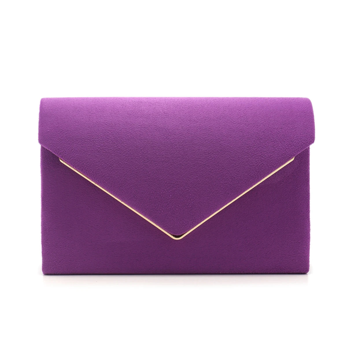 New Arrival Evening Bags Envelope Shaped Cover Golden Clutch Bags Velvet Vintage Pocket Money Bags Fahsion Lady Girl Best Prom