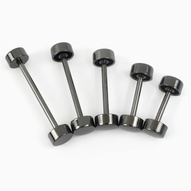 10Pcs Deepeel Detachable Wheel Screw Buckle 15-40mm Metal Barbell Clasp HandBag Strap Handle DIY Luggage Hardware Accessories