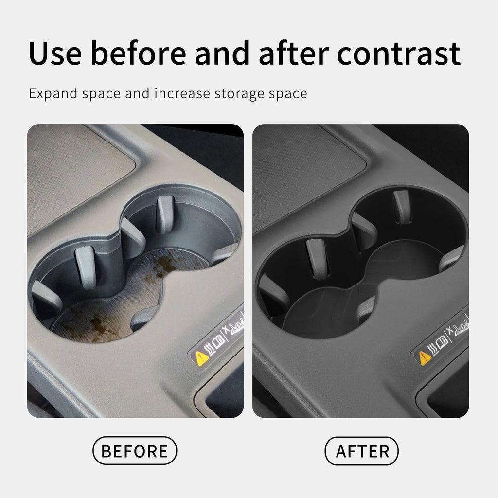 for Honda Prologue/Acura ZDX 2024 2025 Car Cup Holder Interior Accessories Center Console Water Cup Holder Drinks Storage Box