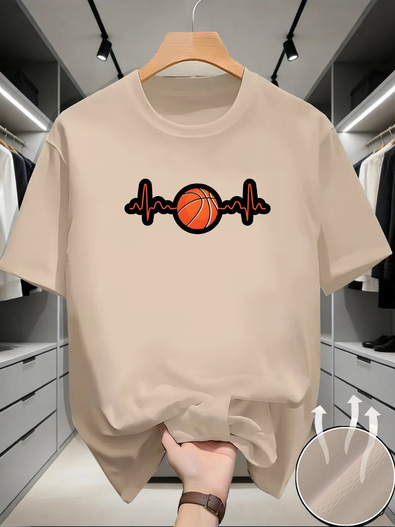 Spring/Summer Thin Top print Quick Dry Short Sleeve Breathable Fitness Sports T-shirt round neck short sleeved T-shirt top ﻿