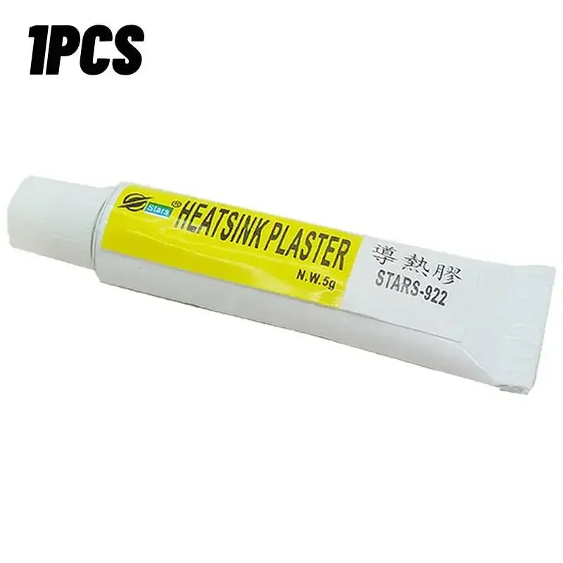Thermal Paste Bond Adhesive Glue Shoes Strong Sole for Black Silicone Elbow Conductive 5g Plaster Viscous VGA RAM LED IC Pads