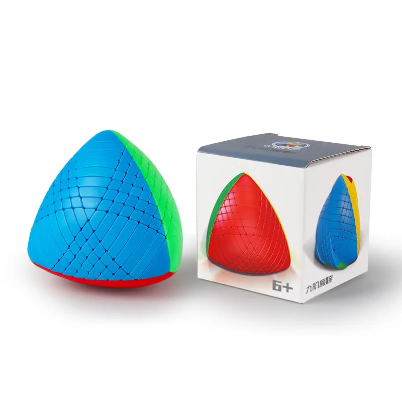 SengSo 10x10 Zongzi Cube 9x9 8x8 Pyramid Cube 234567 Irregular High-difficulty Educational Toy