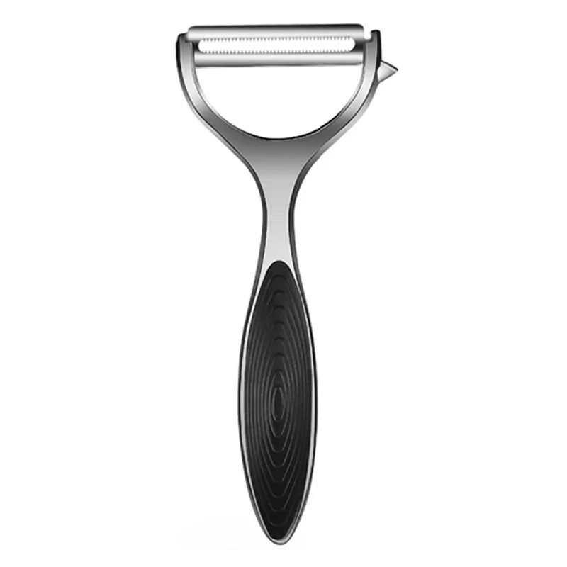 2pc Stainless Steel Multi-function Vegetable Peeler&ampJulienne Cutter Julienne Peeler Potato Carrot Grater Kitchen Tool Gadgets