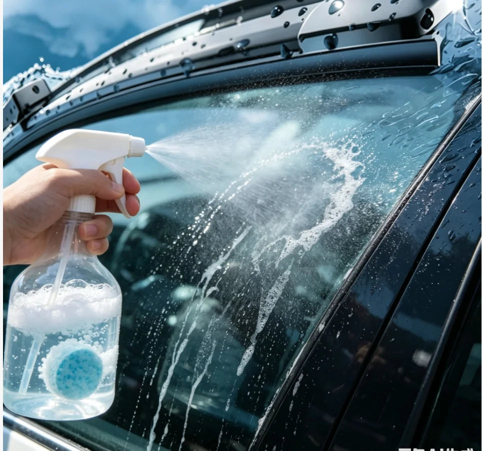 Auto Wiper Glass Solid Cleaning Car Windscreen Wiper Solid Cleaner Effervescent Tablets Cleaning Windshield Window Glass Cleaner