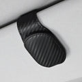 JFBONIN Universal Car Auto Sun Visor Eyeglass Hanger Clip Leather Glasses Holder Magnetic Multi-Function Automobile Accessories