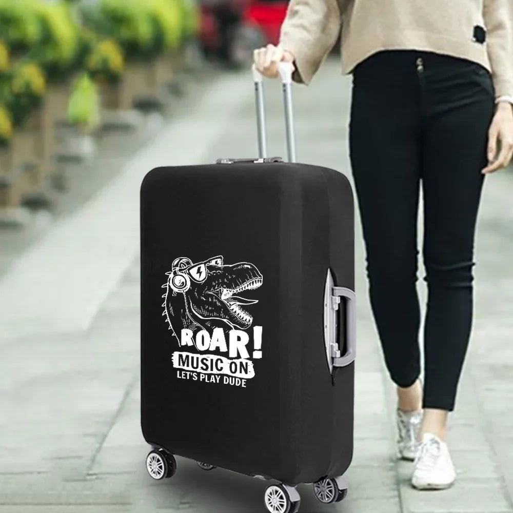 Fashion Travel Essentials Suitcase Cover Funny Print for 18-32 Inch Traveling Accessories Bag Trolley Luggage Protective Case