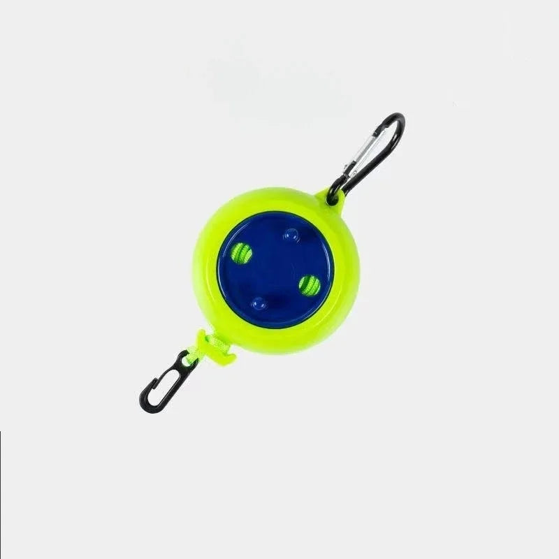 10m/32.8ft Retractable Clothesline Washing Line Travel Clotheslines, Portable Laundry Rope Adjustable Drying line Indoor Outdoor