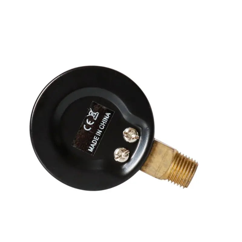 Y50 Pressure Gauge 52mm 1/4 BSPT Vertical 15,30,60,100,150,300 PSI for Mining/Home Heating/Home Pressure Measurement