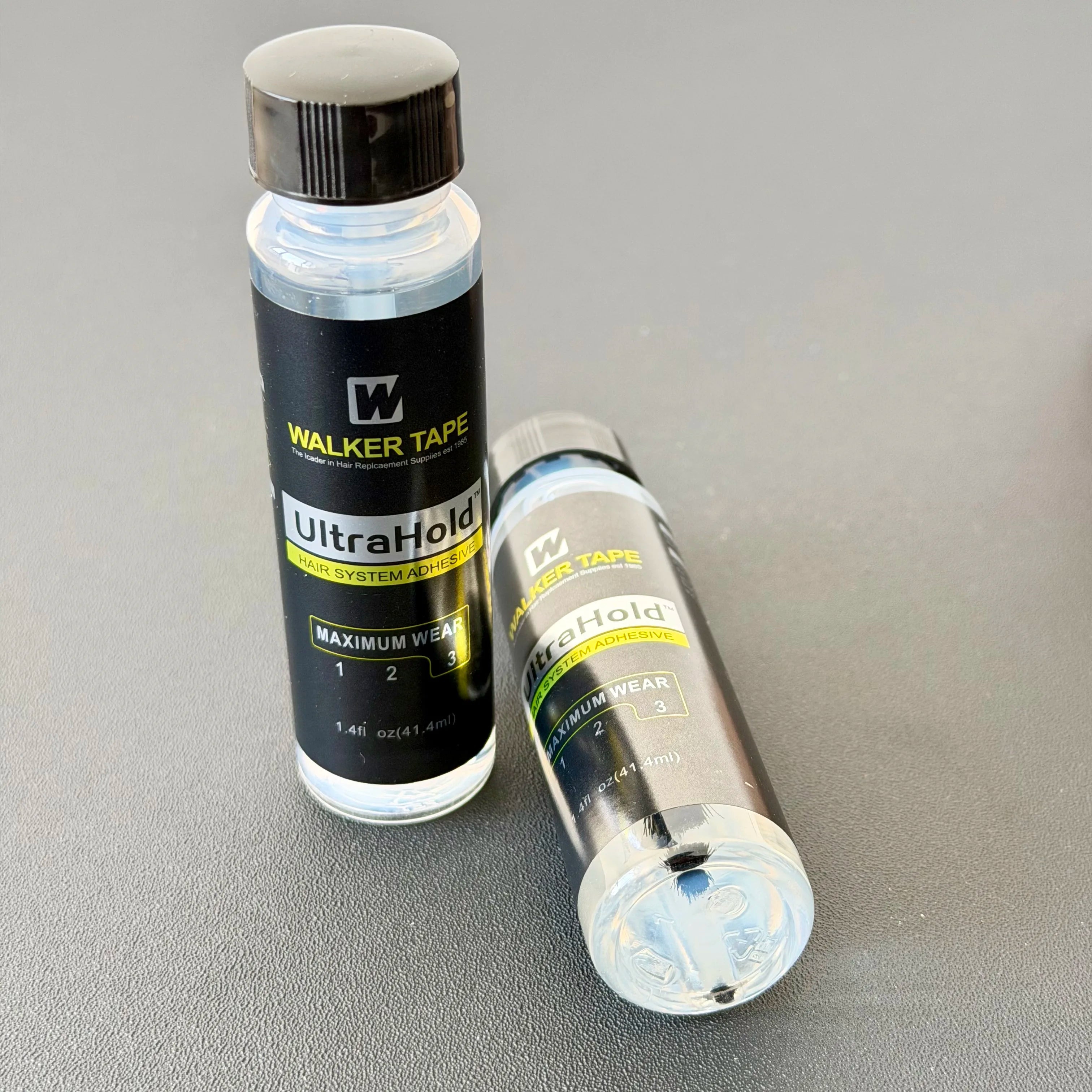 Walker Tape UltraHold Hair System Adhesive 1.4oz/41.4ml 、 0.5oz/15ml、  3.4oz/101ml Strong Hold Wig Glue for Toupee Hairpiece