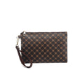 Simple and fashionable European and American printed mobile phone bag women's hand-held portable wallet home storage bag