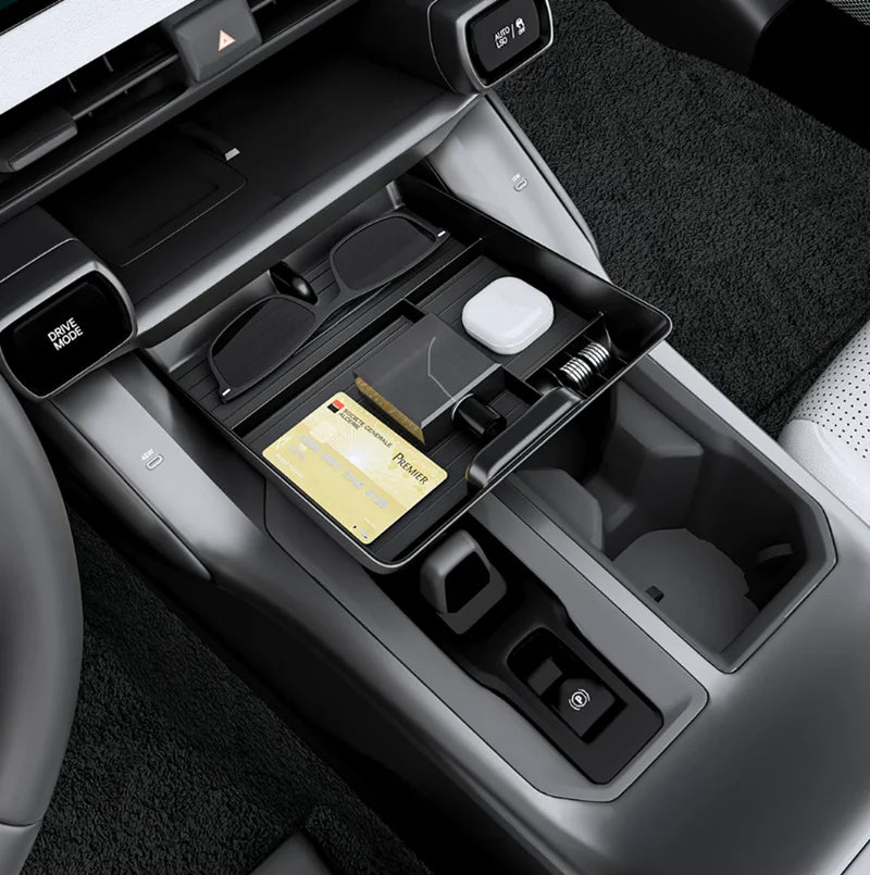 Center Console Storage Box for Toyato Rav4 RAV 4 6th 2026 2027 Car Central Tray Organizer Accessories Tidying
