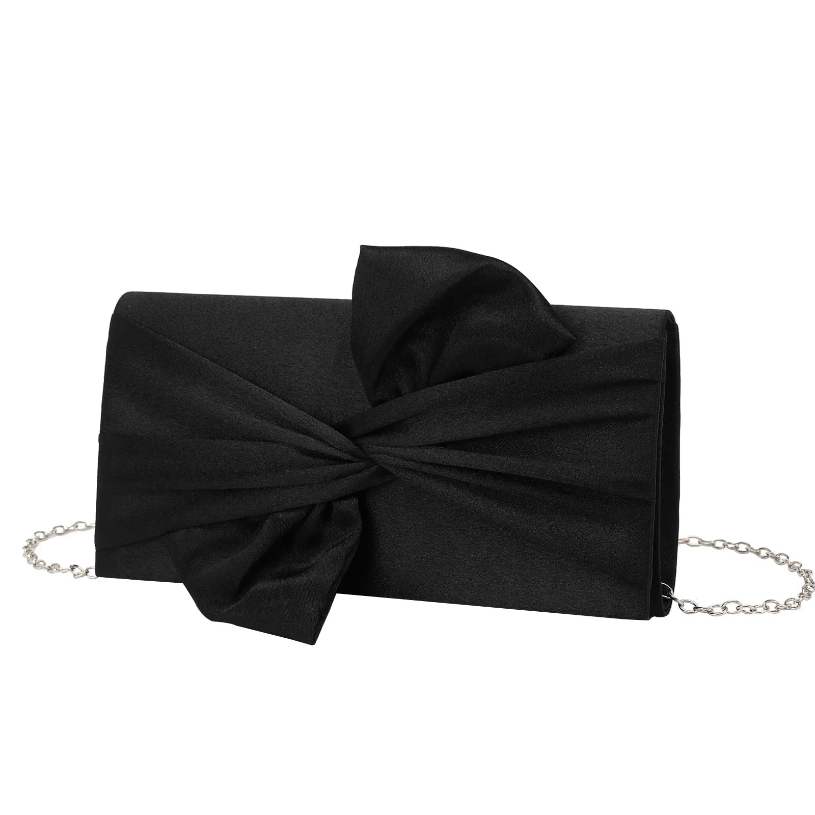 Romantic Fairy Bow Dinner Party Bag Messenger Elegant Evening Clutch Bag Chain Bag Bolsos Fiesta Mujer Bolsos De Mujer Tendencia