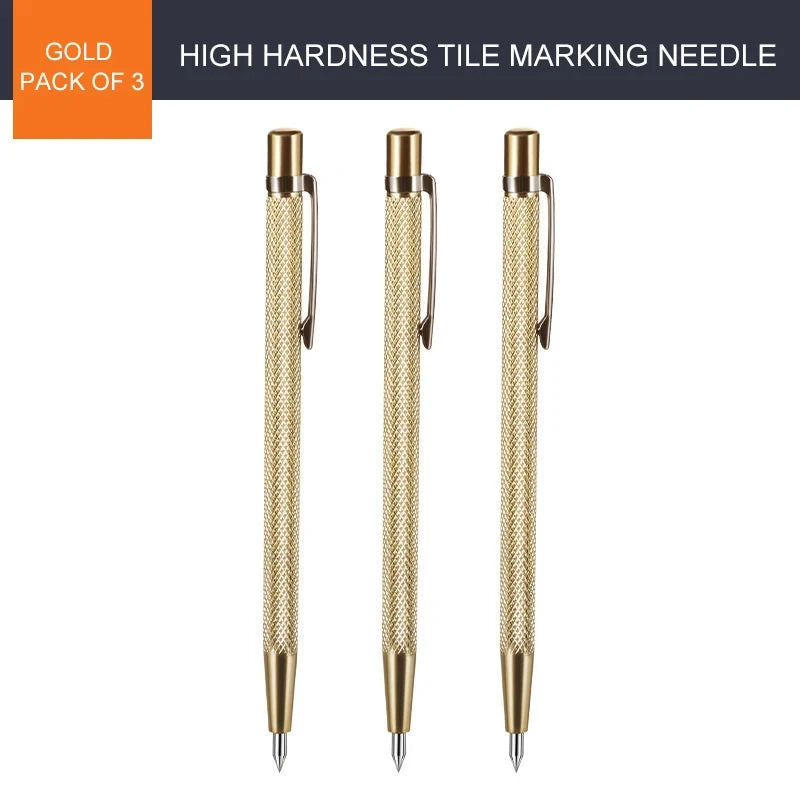 3/5/10pcs Diamond Scribing Pen Tungsten Steel Tip Carbide Marker Engraving Pen for Glass Ceramic Metal Wood Engraving Hand Tools