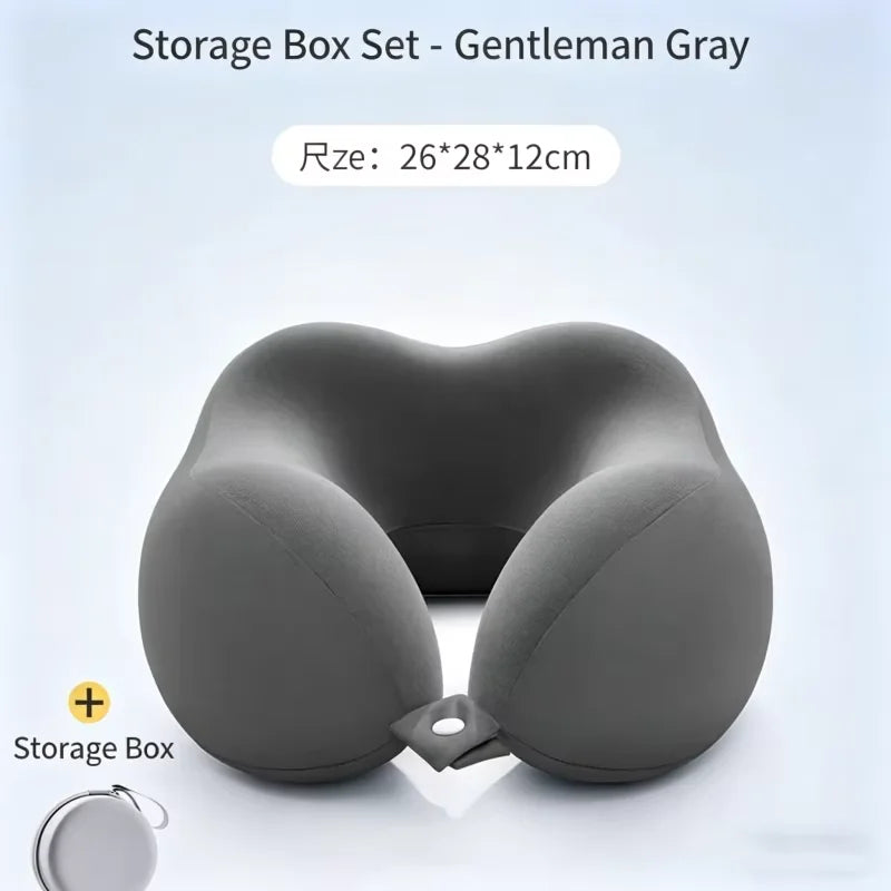 Comfort Memory Foam Neck Support Pillow Household Airplane Travel Pillow With Packaging Bag