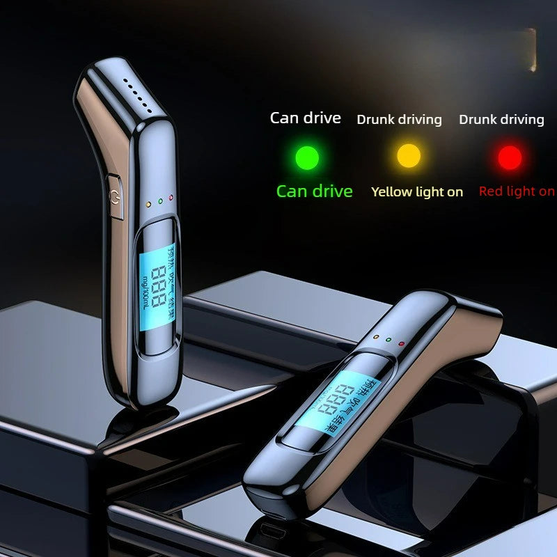 Diagnostic Tool Non-Contact Alcohol Breath Tester Alcoholmeter Tester LCD Screen Alcohol Detector Accuracy Breathalyzer New