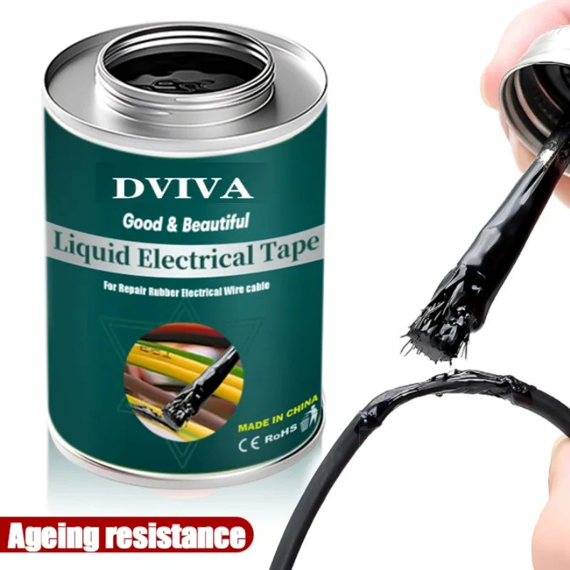 50/100/150/300ml Liquid Electrical Tape Waterproof Insulating Tape Repair Rubber Fixed Electrical Wire Cable Metal Welding Glue