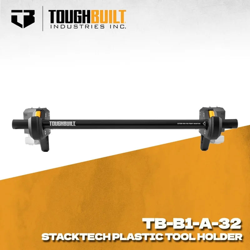 TOUGHBUILT TB-B1-A-32 STACKTECH Paper Towel Holder Stackable Specialized Hanger Roller Cord Storage Plus Box Accessories