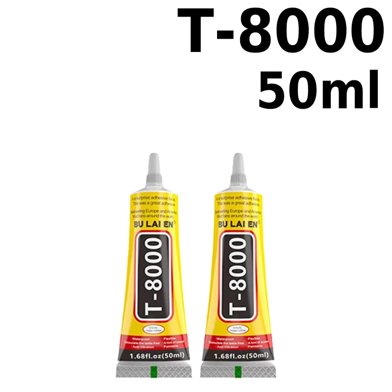 T8000 Precision Glue Jewelry Rhinestone Shoe Phone Repair DIY T7000 Adhesive Crystal Clothes Textiles Logo Patches Leather Bond