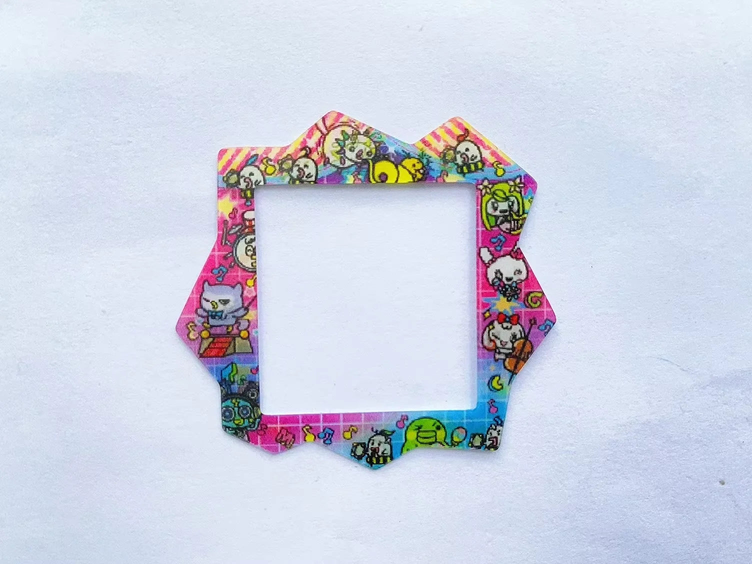 IN STOCK Cannot Be Past Dynamic Lenticular Tamagotchi Paradise Cartoon Characters Diy Handmade Panel Paper And Backboard Paper
