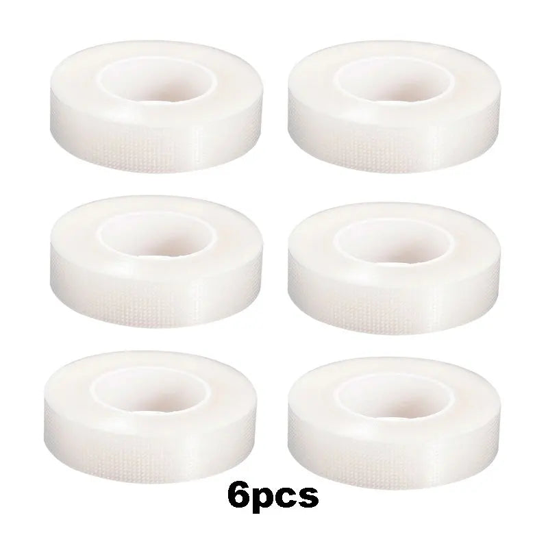 Eyelash Tape Transparent Adhesive Fabric 9m/10 Yard/Roll Adhesive Breathable Micropore Fabric Tape for Eyelash Extension Supply