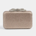 Diamond Evening Bag Clutch Silk Fabric New Crossbody Shoulder Fashion Luxury Brand Vip Women's Purses Bags Casual Party Handbag