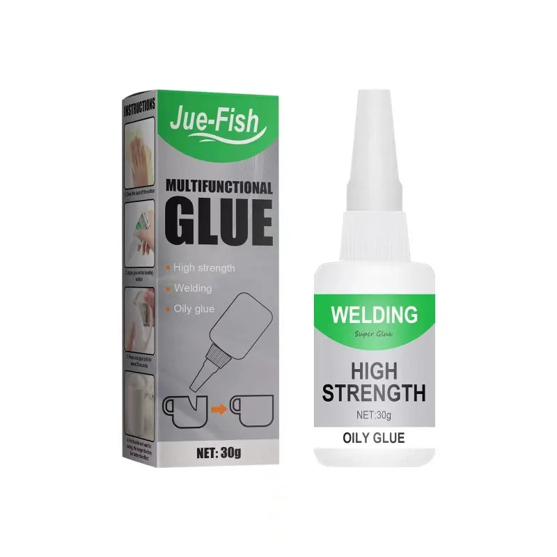 FLASH SALE   High Strength Oily Glue - Universal Superglue Mighty Instant Glue for Resin Ceramic Metal Glass