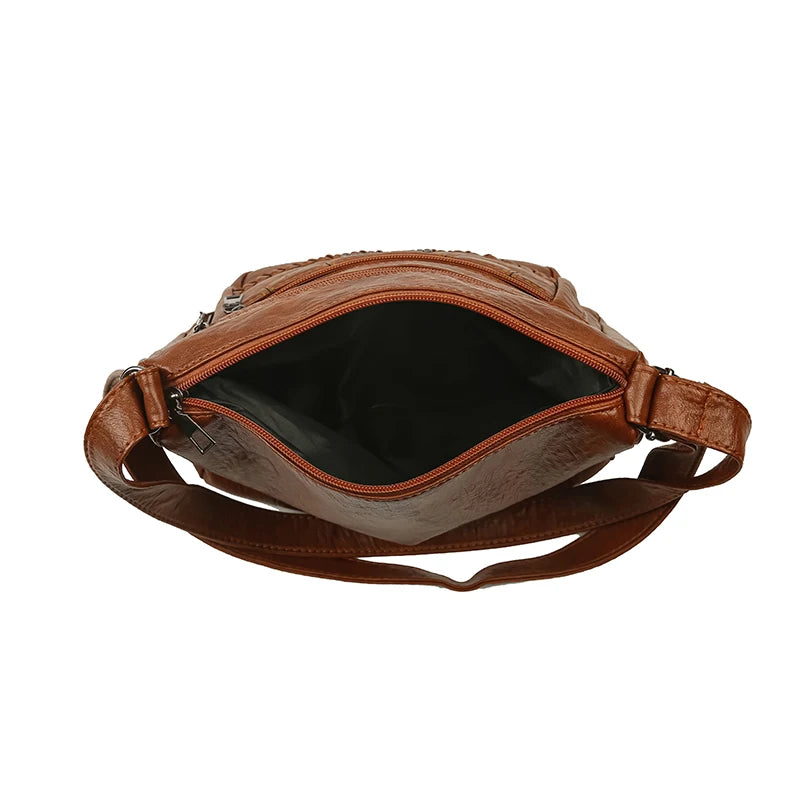 Can Be Carried on Both Shoulders and Crossbody, Fashionable Women's Bag, Suitable for Parties, Travel, Large Capacity