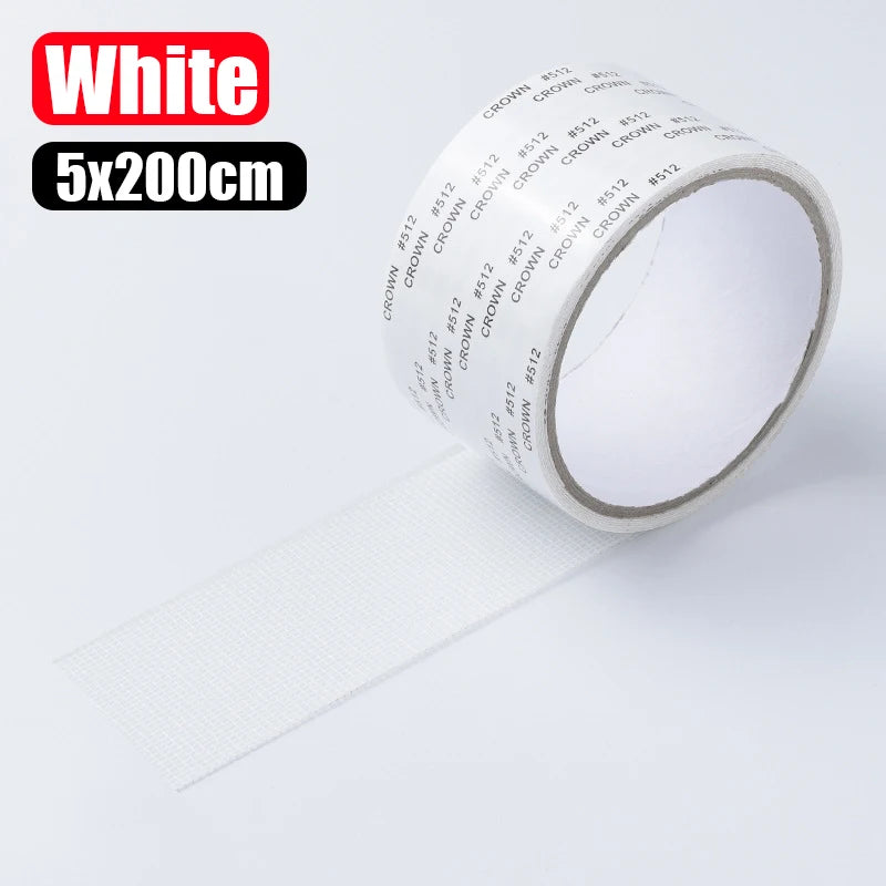 Window Screen Repair Tape Self-Adhesive Waterproof Screen Broken Holes Repair Patch Stickers Screen Door Anti-mosquito Mesh Tape