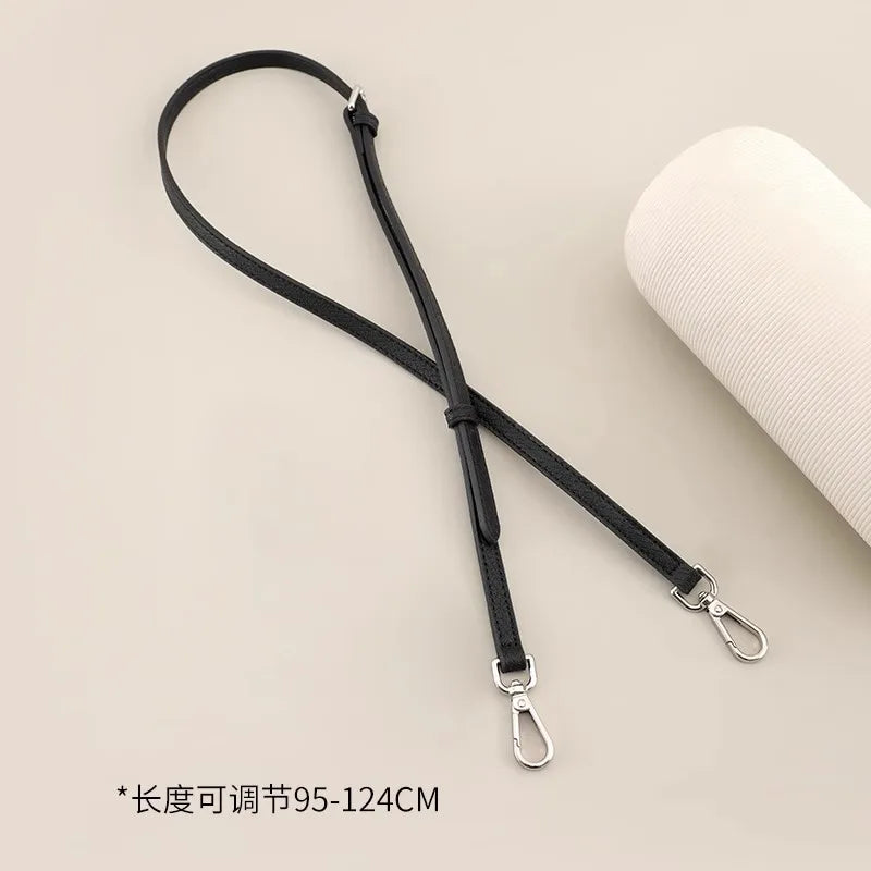 Bag Strap For Longchamp Mini Bag Leather Replacement Crossbody Shoulder Strap Without Punching Modification Bag Accessories
